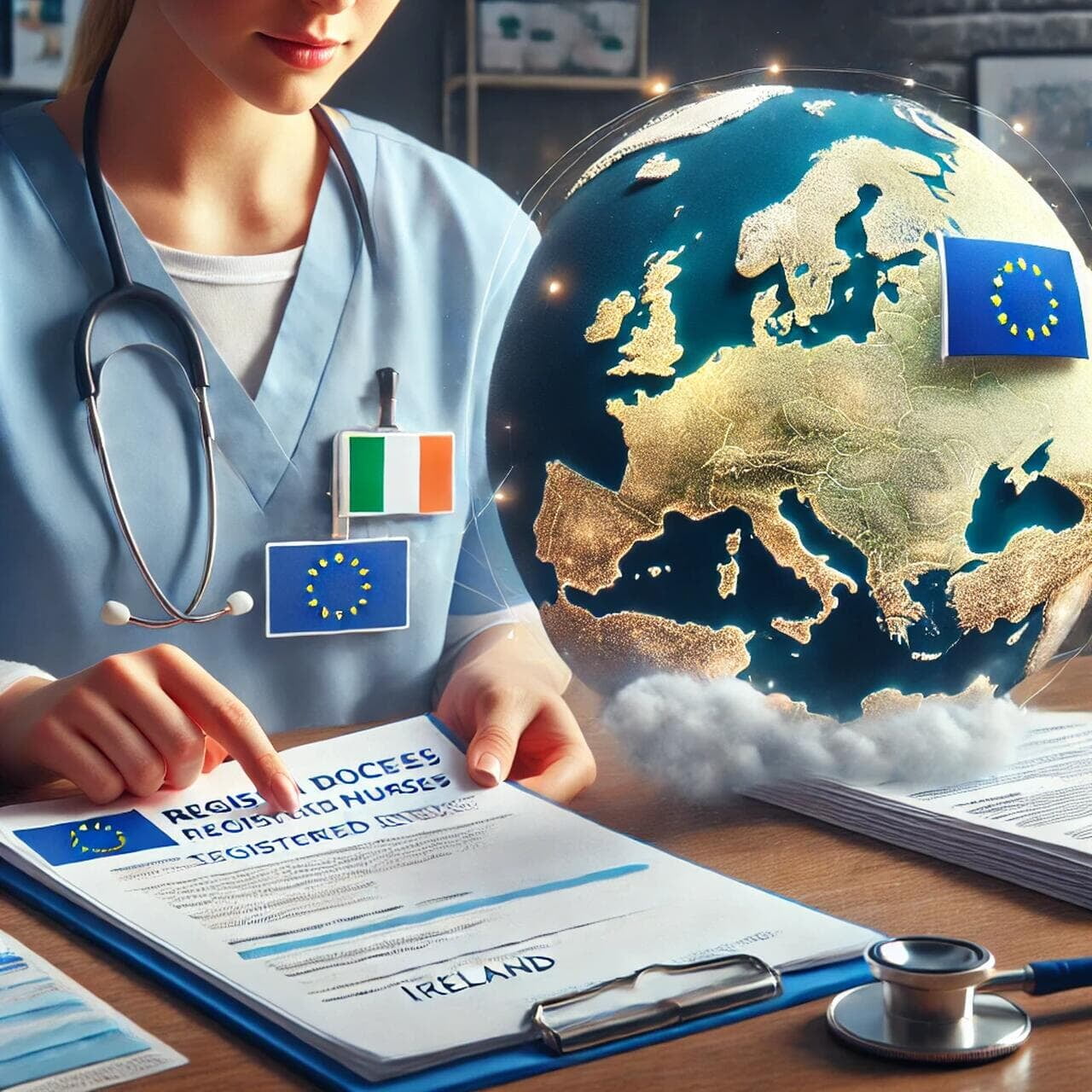 Steps to work as a Registered Nurse in Ireland for European Nurses